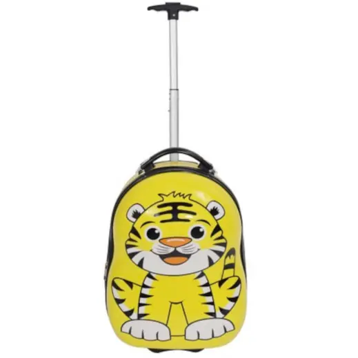Kids Luggage Bag Tiger Front